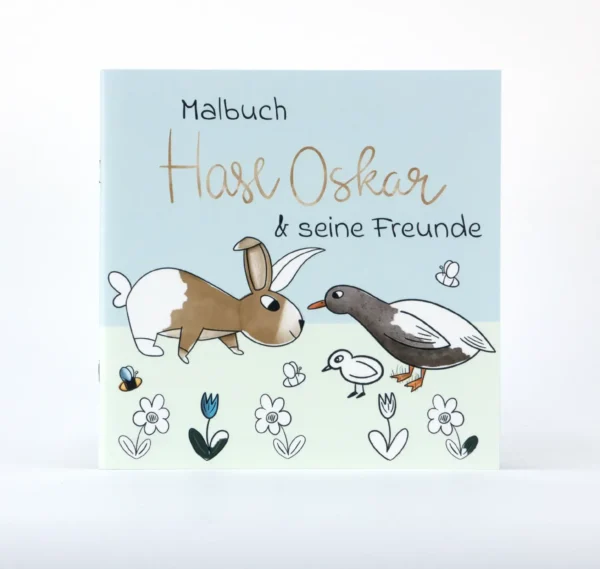 Malbuch Hase Oskar & seine Freunde