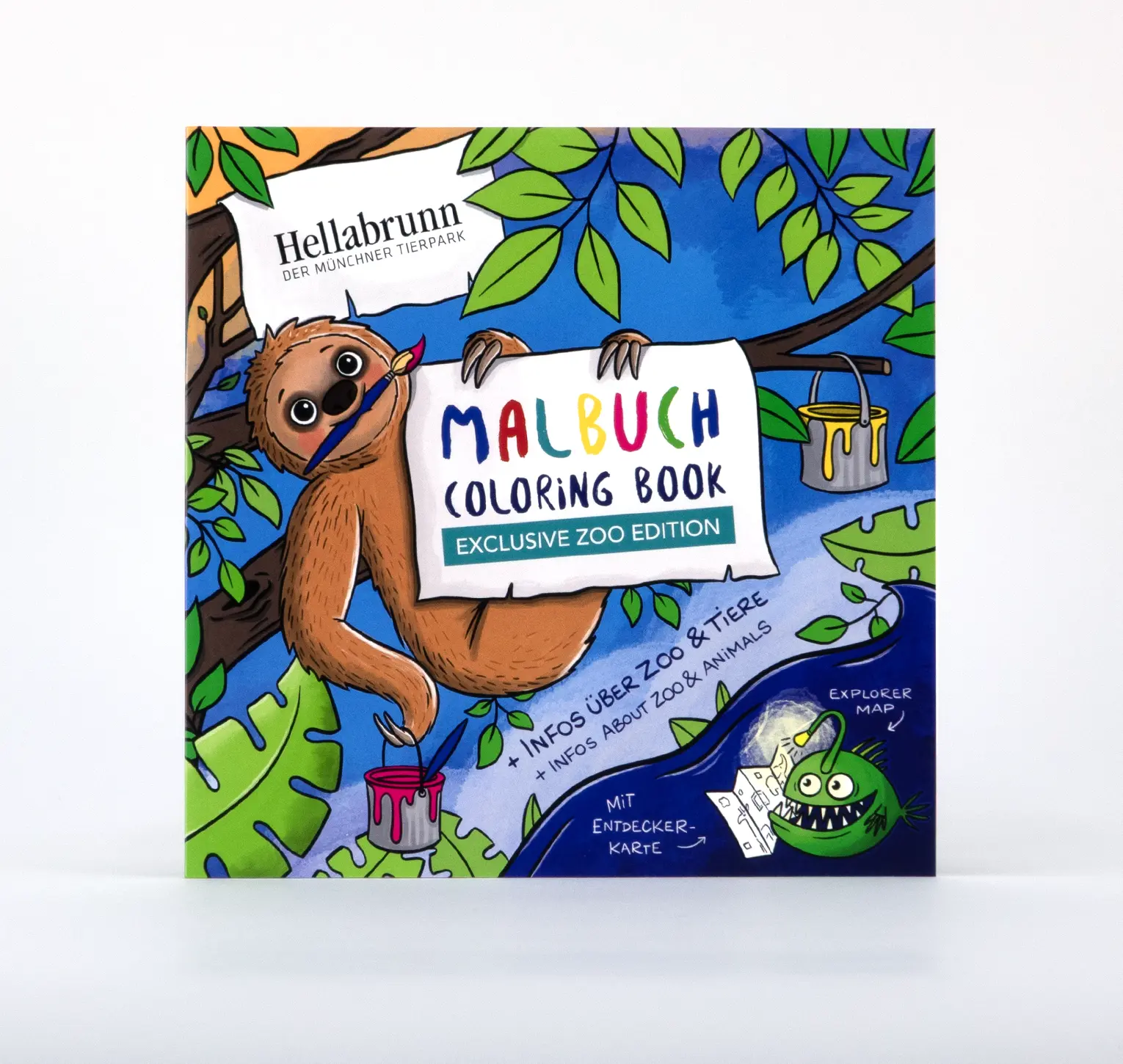 Zoo-Malbuch "Tierpark Hellabrunn" 1 Zoo-Malbuch "Tierpark Hellabrunn"