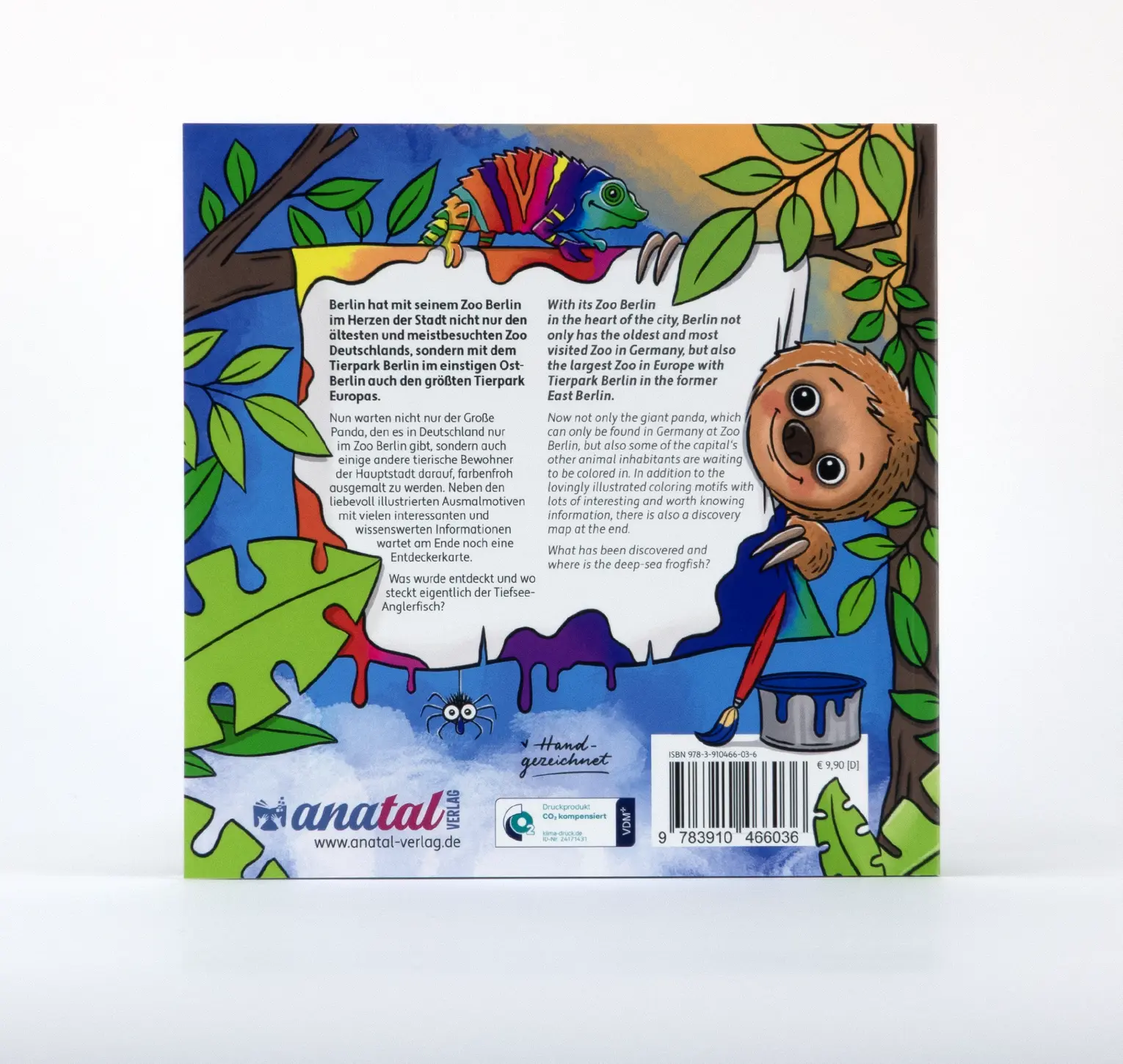 Zoo-Malbuch "Zoo Berlin und Tierpark Berlin" 2 Zoo-Malbuch "Zoo Berlin und Tierpark Berlin" – Bild 2