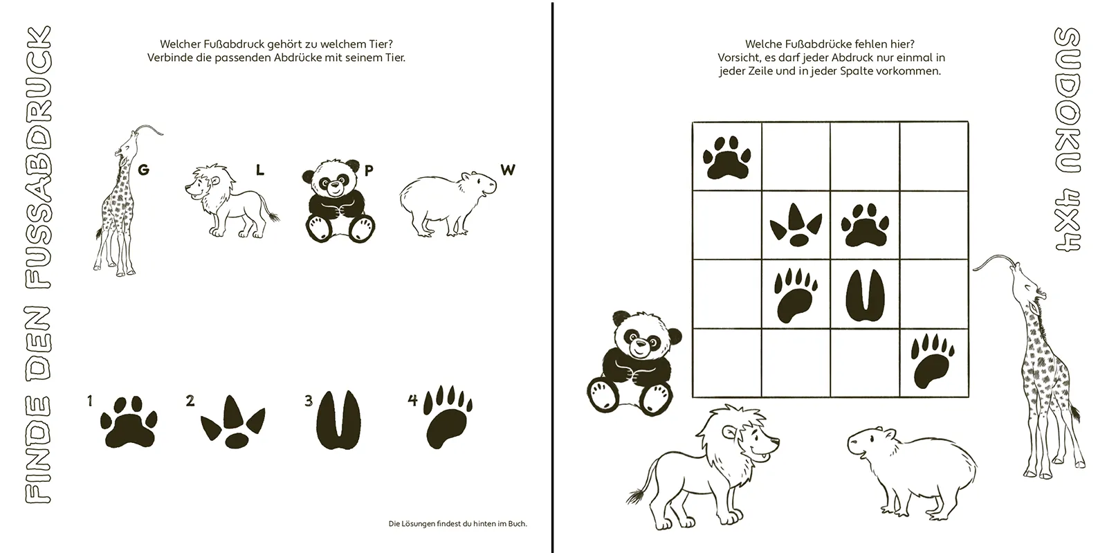 Mal- und Rätselbuch "Zoo-Tiere" 5 Mal- und Rätselbuch "Zoo-Tiere" – Bild 5