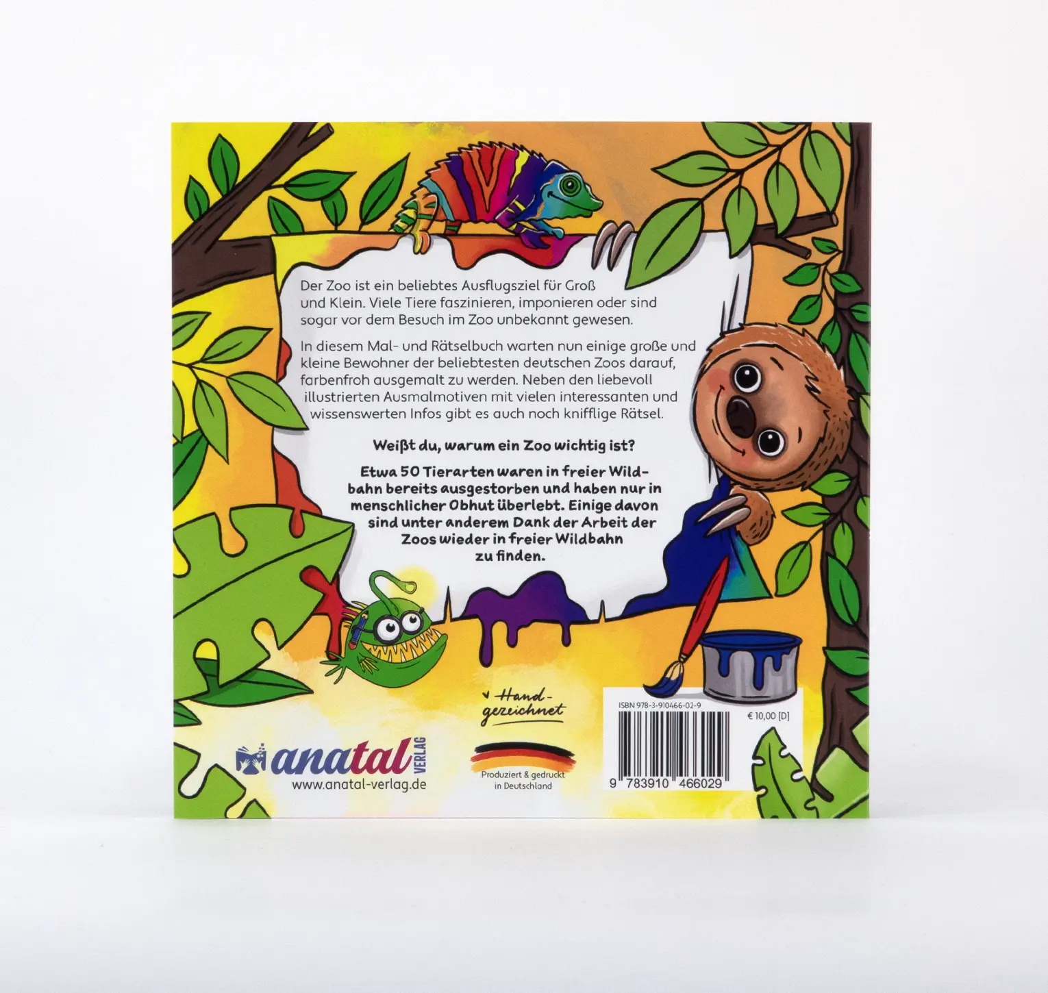 Mal- und Rätselbuch "Zoo-Tiere" 2 Mal- und Rätselbuch "Zoo-Tiere" – Bild 2