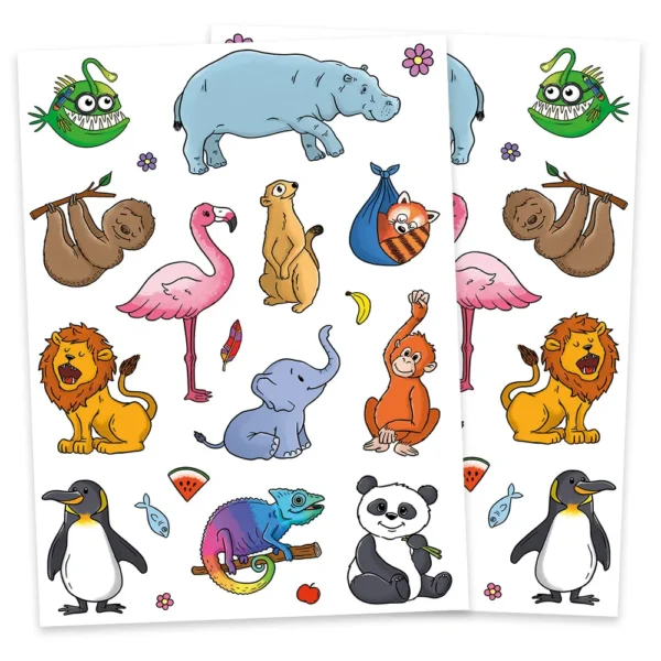 Sticker "Zoo-Tiere"